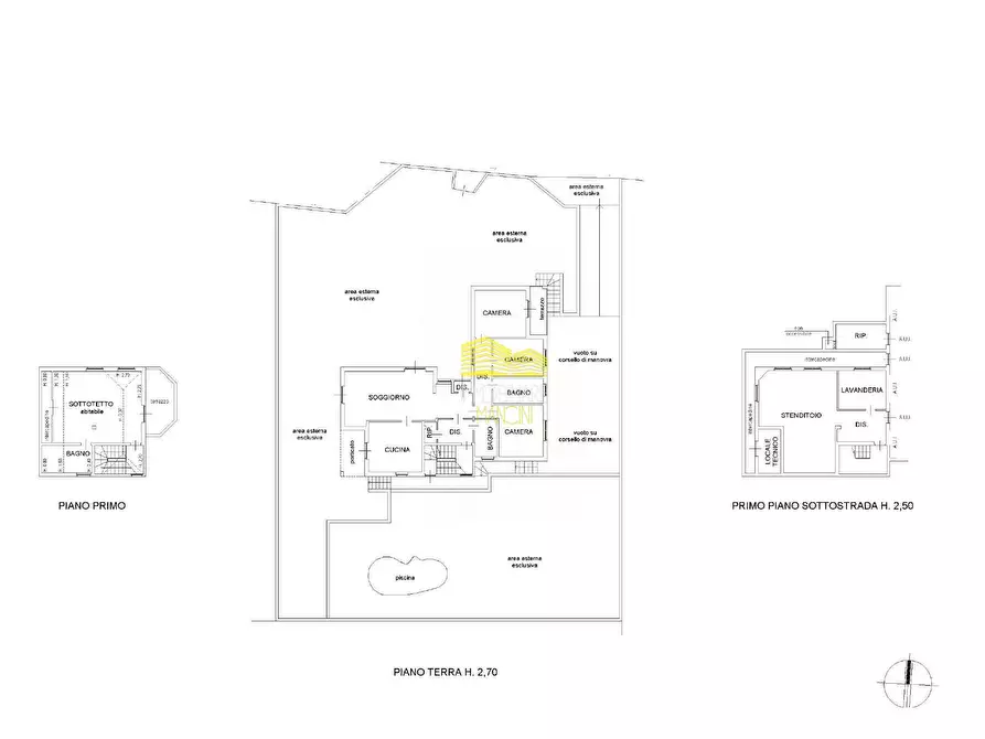 Immagine 2 di Villa in vendita  in VIA GRIGNANO a Brembate