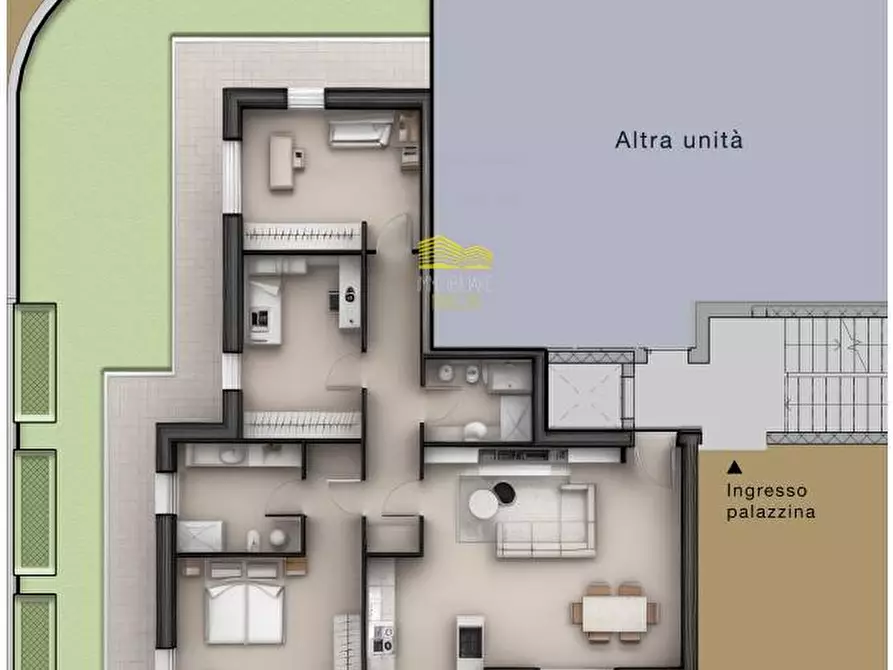 Immagine 1 di Appartamento in vendita  in VIA FRANZOLINO PRINETTI a Bernareggio