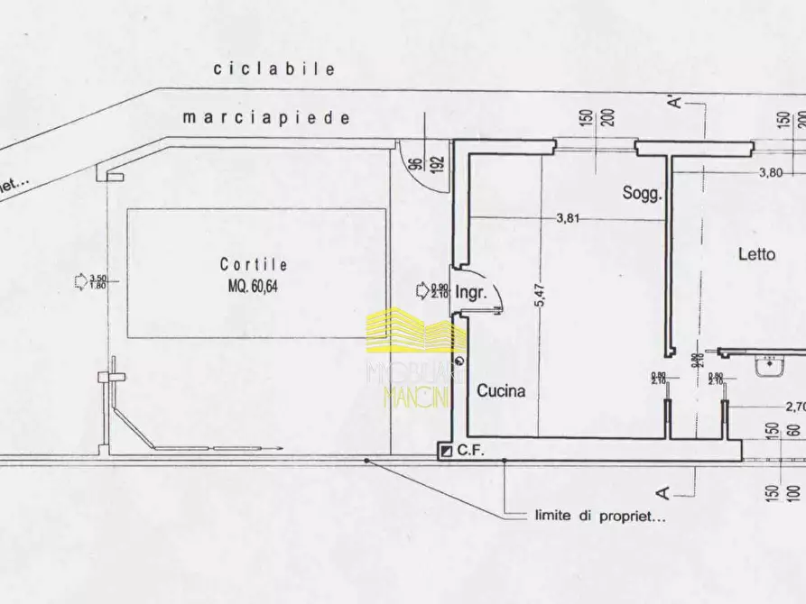 Immagine 1 di Appartamento in vendita  in via leonardo da vinci a Cornate D'adda