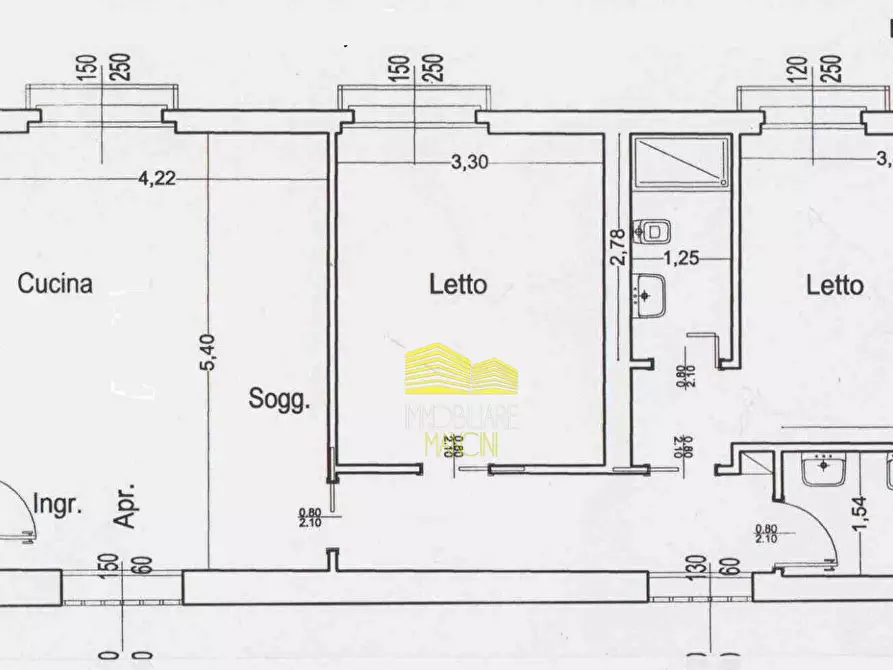 Immagine 1 di Appartamento in vendita  in via leonardo da vinci a Cornate D'adda