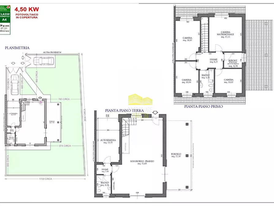 Immagine 3 di Villa in vendita  in VIA SAN FRANCESCO D'ASSISI a Casirate D'adda