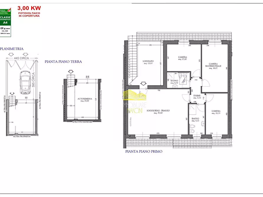 Immagine 2 di Appartamento in vendita  in VIA SAN FRANCESCO D'ASSISI a Casirate D'adda