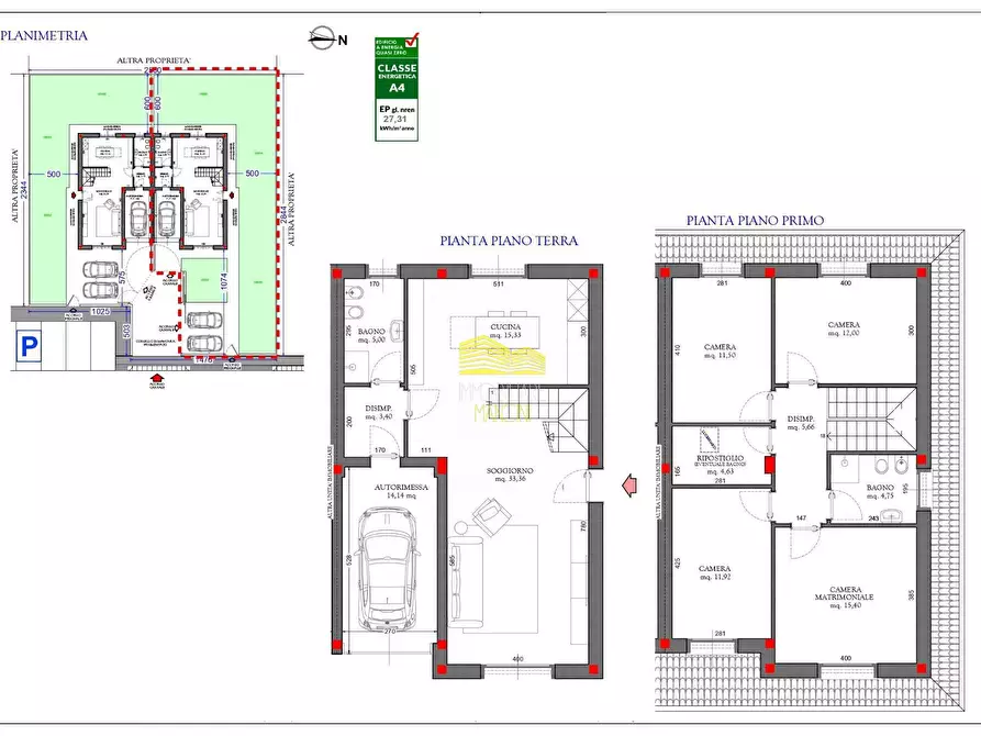 Immagine 2 di Villa in vendita  in VIA STRADA VECCHIA PER ARCENE a Lurano