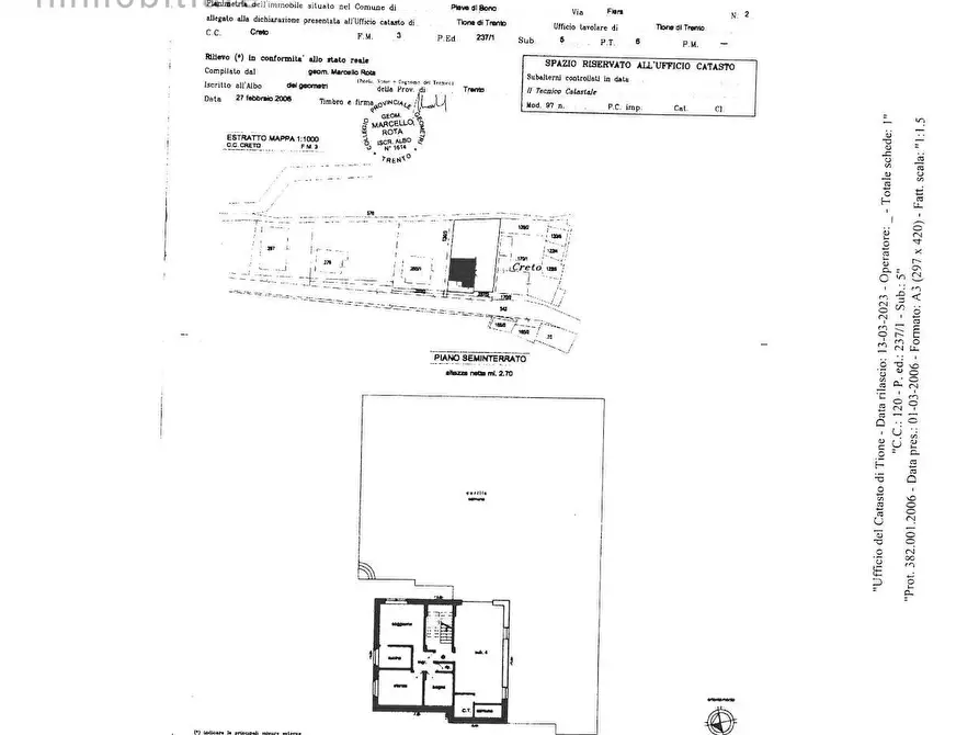 Immagine 19 di Camera in vendita  in Via Fiera a Pieve Di Bono-Prezzo