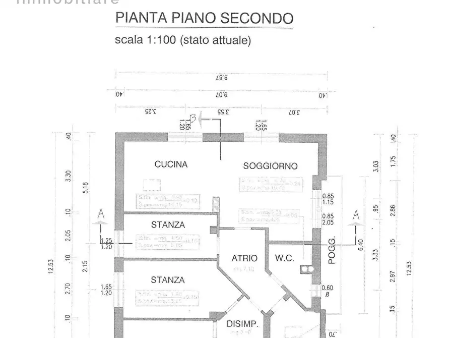 Immagine 16 di Attico in vendita  in VIA GIUSEPPE GARIBALDI a Borgo Chiese