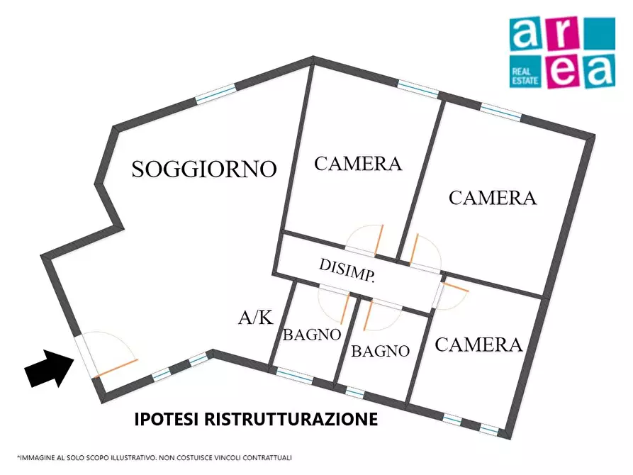 Immagine 25 di Appartamento in vendita  in Viale Marco Polo a Roma