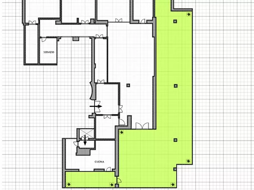 Immagine 21 di Appartamento in vendita  in Via Tagliamento a Roma