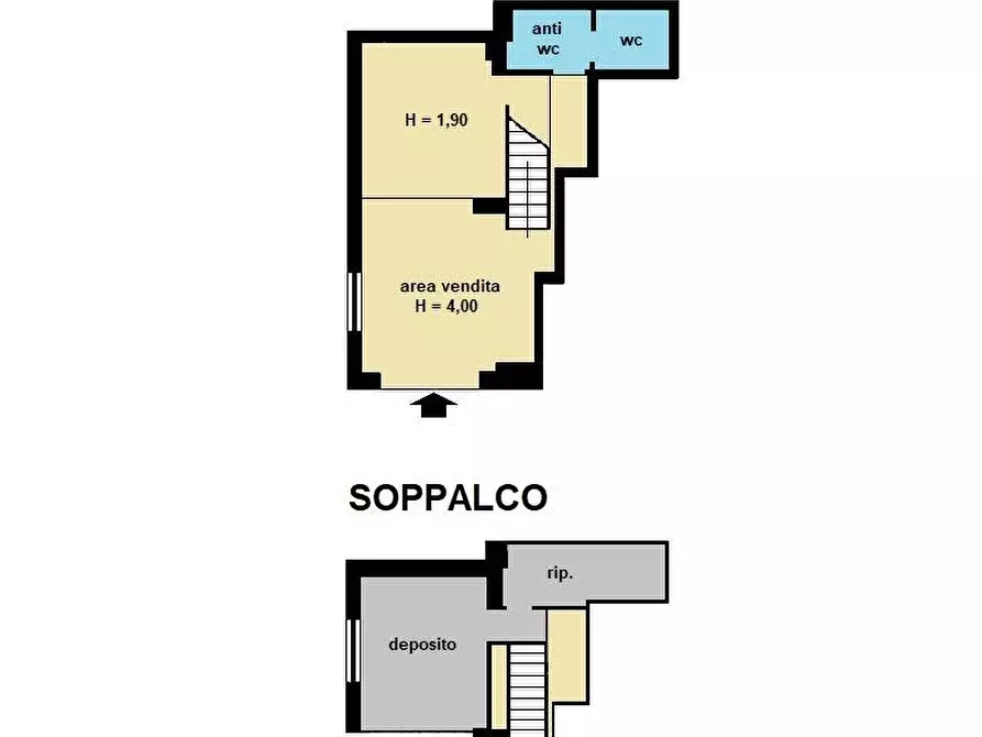 Immagine 7 di Negozio in vendita  in Via Corace a Catanzaro