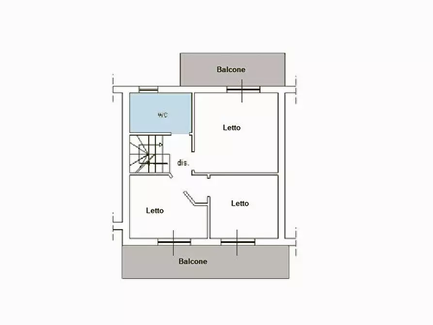 Immagine 23 di Villetta a schiera in vendita  in Via Mandrelli a Montauro