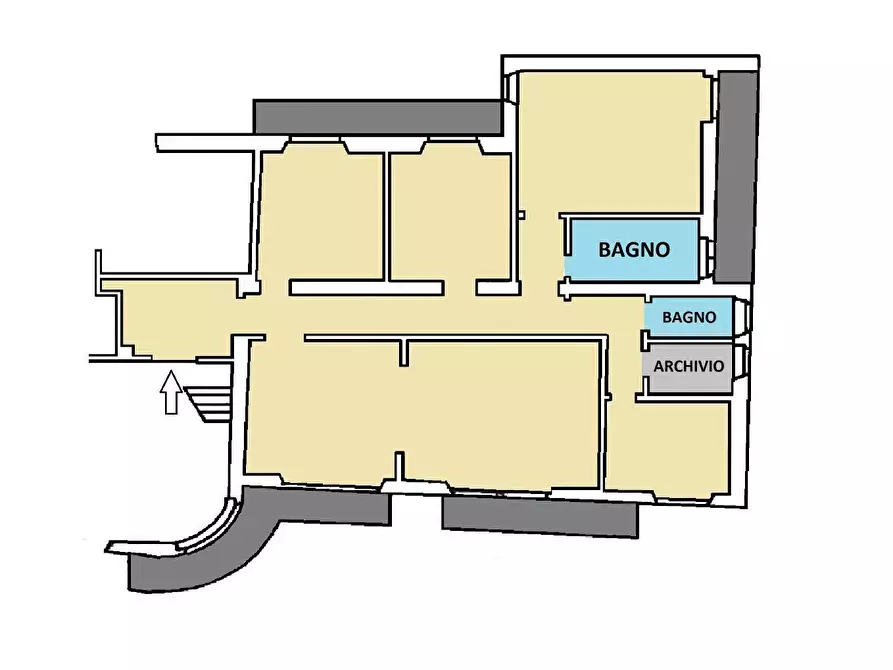 Immagine 14 di Ufficio in affitto  in via Milano a Catanzaro