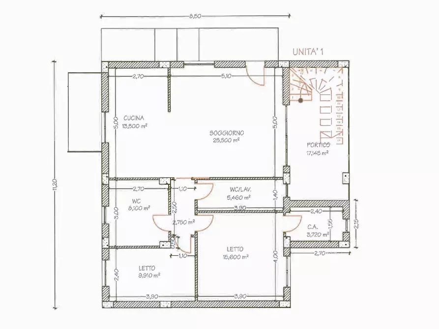 Immagine 9 di Villa in vendita  in Via Mattia Preti a Borgia