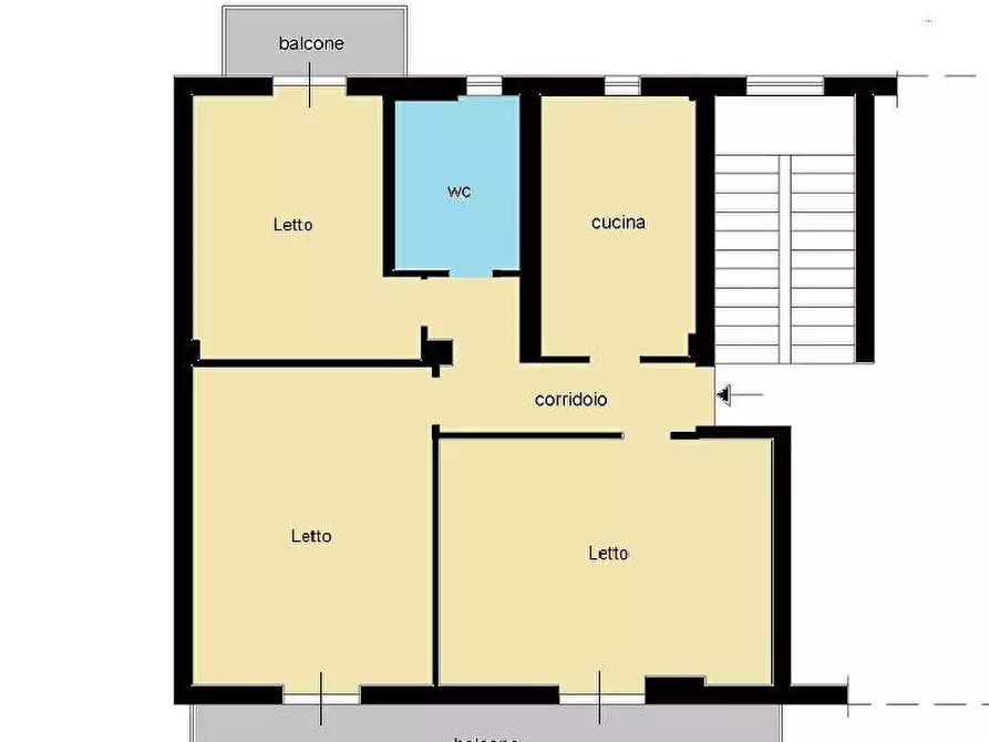 Immagine 13 di Appartamento in affitto  in Via Sant'Elena a Catanzaro