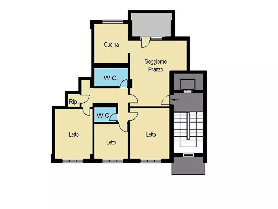 Immagine 10 di Appartamento in vendita  in Viale Isonzo a Catanzaro