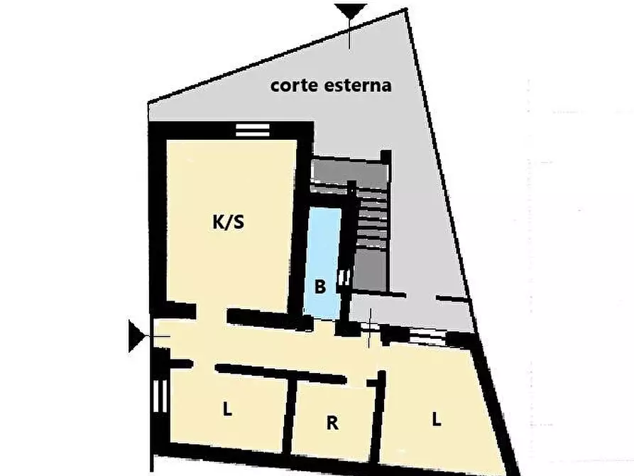 Immagine 14 di Appartamento in vendita  in Via rumbolo a Catanzaro
