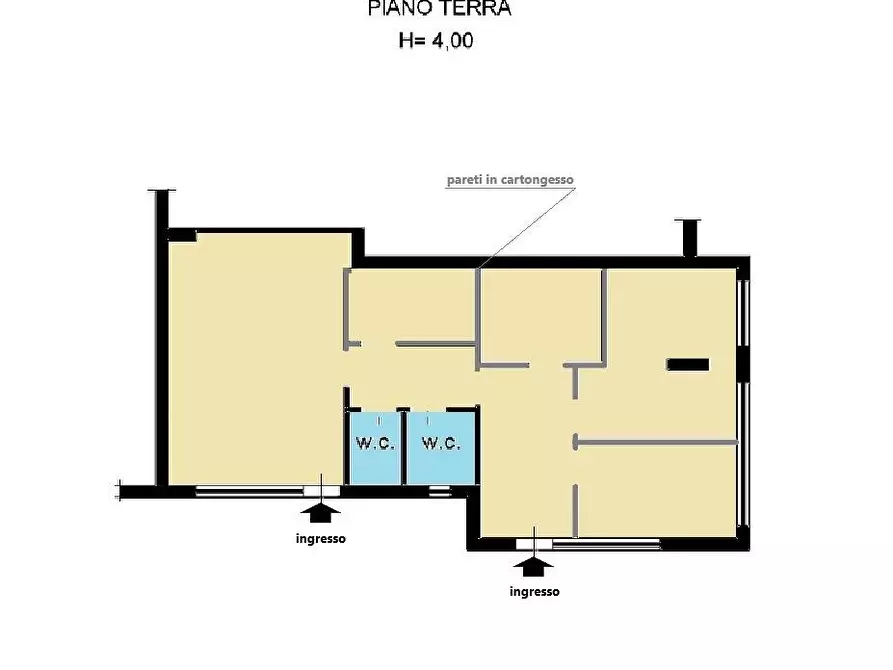 Immagine 14 di Negozio in affitto  in Via Antonio Izzi De Falenta a Catanzaro