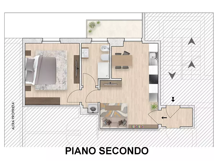 Immagine 3 di Appartamento in vendita  in Via Giovanni Zenatello a Verona