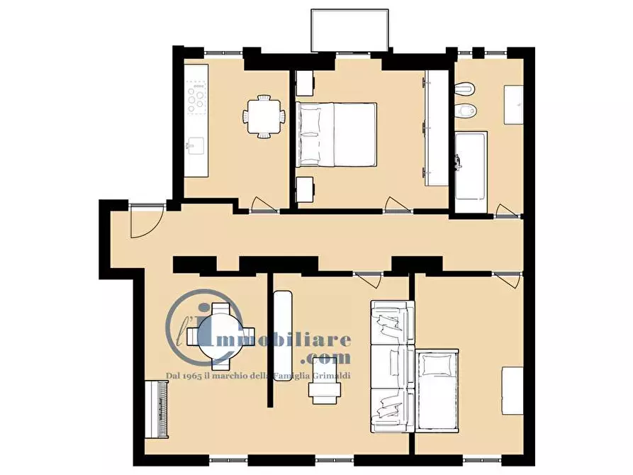 Immagine 3 di Appartamento in affitto  in Via Londonio a Milano