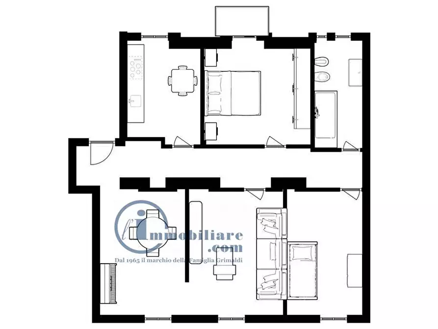 Immagine 4 di Appartamento in affitto  in Via Londonio a Milano