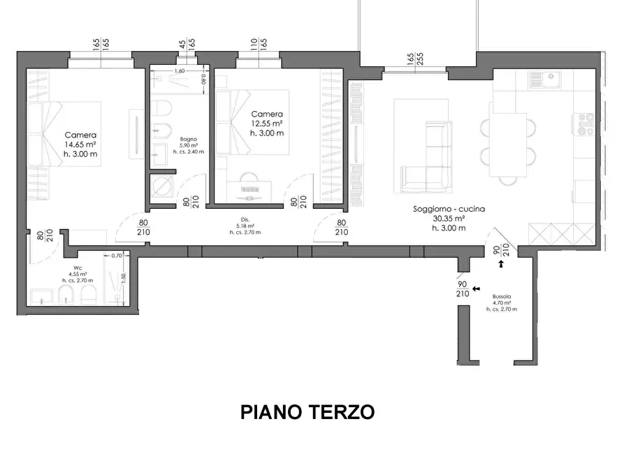 Immagine 18 di Appartamento in vendita  in Largo Marzabotto a Verona