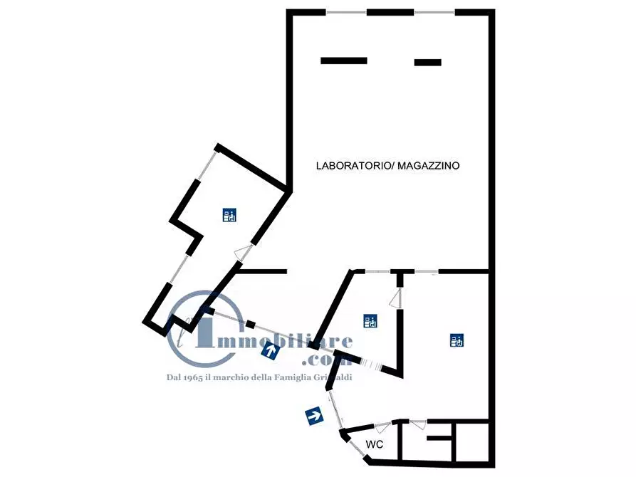 Immagine 20 di Laboratorio in affitto  in via cenisio a Milano