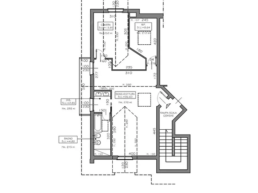 Immagine 21 di Appartamento in vendita  in Via Gian Lorenzo Bernini a Besnate