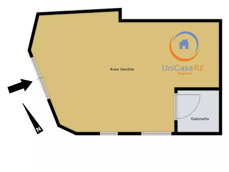 Immagine 9 di Attività commerciale in affitto  in Corso Filangeri a Santa Flavia