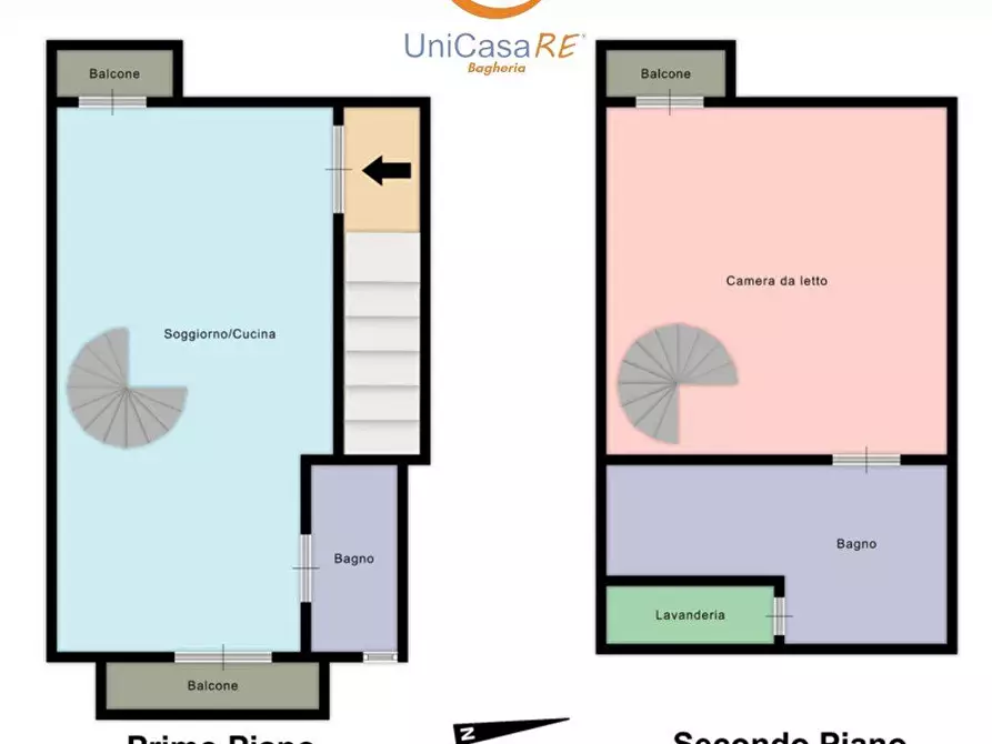 Immagine 4 di Appartamento in affitto  in Via S. Elia a Santa Flavia