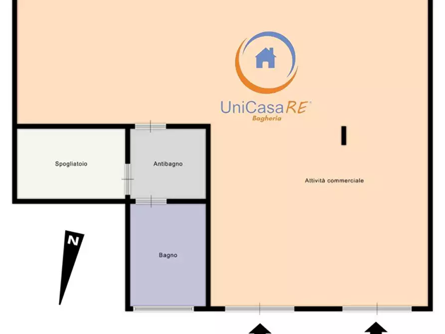 Immagine 8 di Locale commerciale in vendita  in Via la Masa a Bagheria