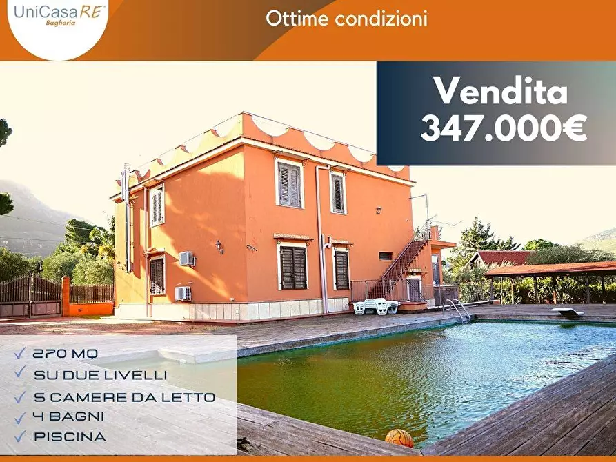 Immagine 1 di Villa in vendita  in Contrada Sant'Onofrio a Trabia