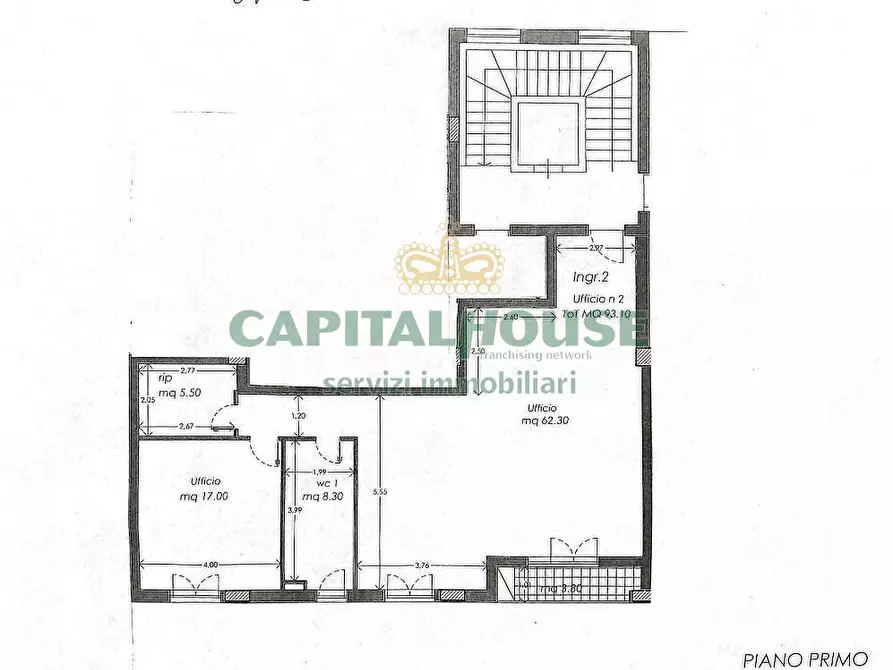 Immagine 2 di Ufficio in affitto  a Fisciano