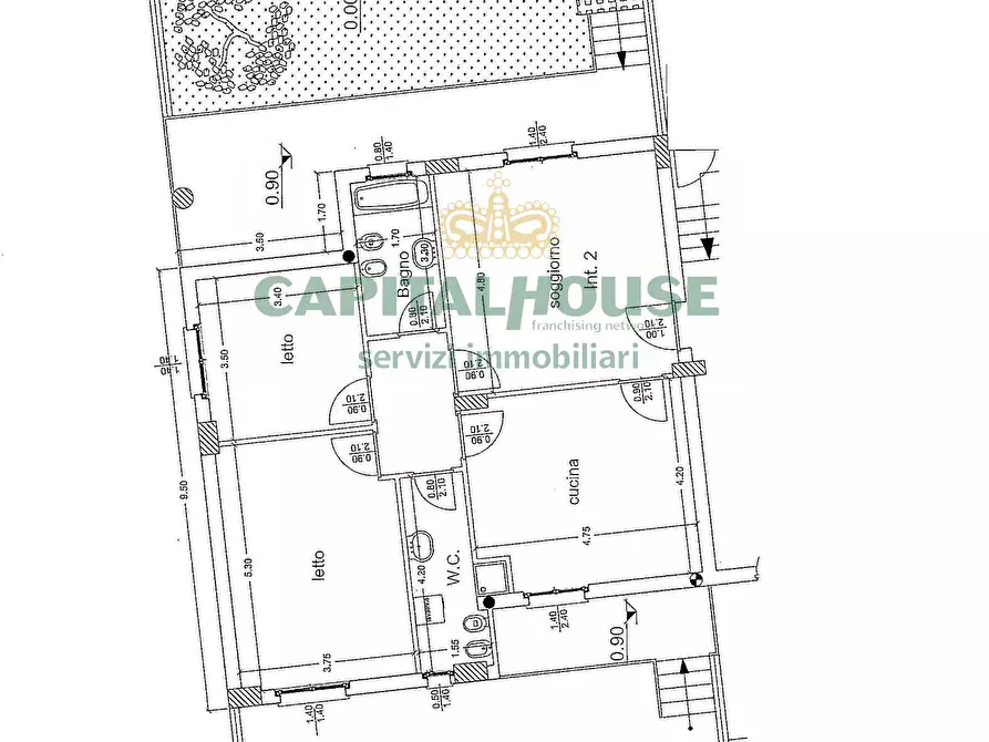 Immagine 5 di Appartamento in vendita  a San Nicola La Strada