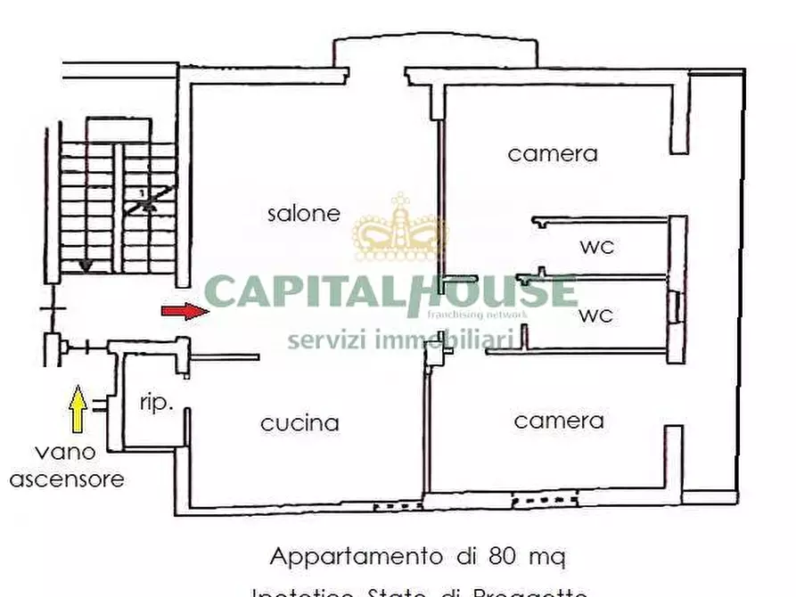 Immagine 20 di Appartamento in vendita  a Saviano