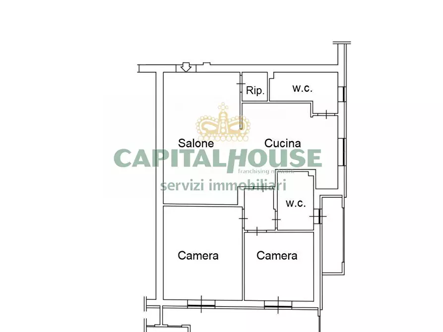 Immagine 15 di Appartamento in vendita  a San Nicola La Strada