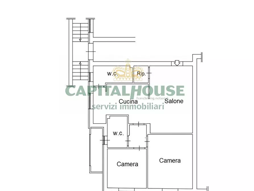 Immagine 14 di Appartamento in vendita  a San Nicola La Strada
