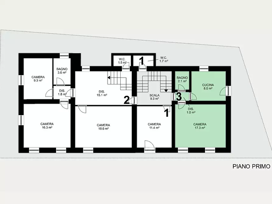Immagine 10 di Appartamento in vendita  in Viale Dei Finanzieri a Tonezza Del Cimone