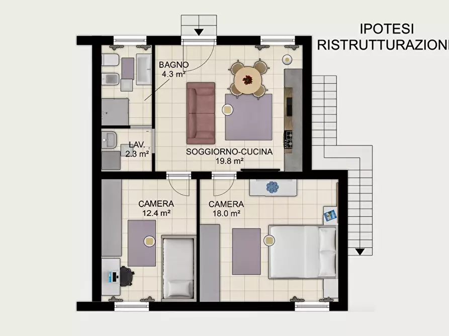 Immagine 25 di Appartamento in vendita  in Via Giacomo Bedin a Vicenza