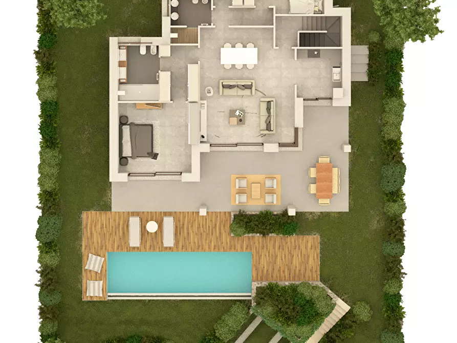 Immagine 24 di Villa in vendita  in via dei fanti a Lonato del Garda