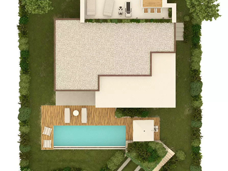 Immagine 25 di Villa in vendita  in via dei fanti a Lonato del Garda