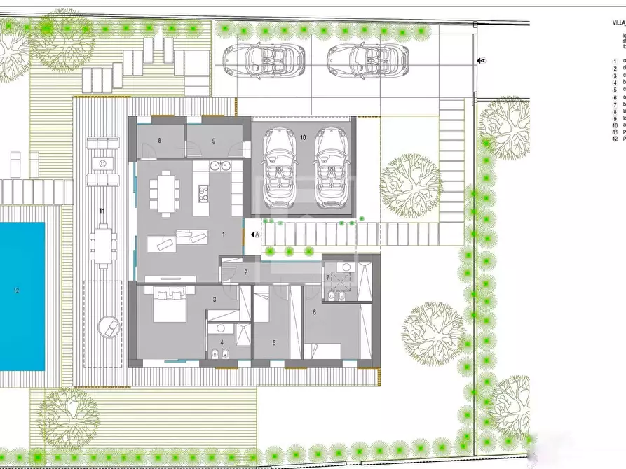 Immagine 20 di Villa in vendita  in Via Tobruch a Desenzano Del Garda