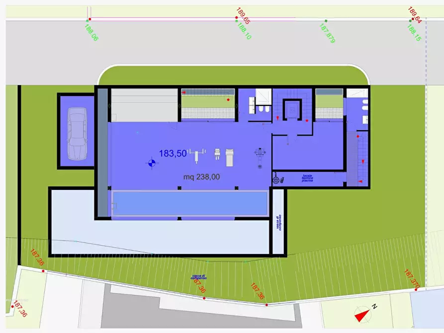 Immagine 21 di Villa in vendita  in via Ronchi a Padenghe Sul Garda