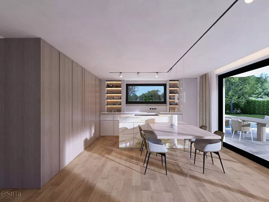 Immagine 4 di Villa in vendita  in via belvedere a Manerba Del Garda