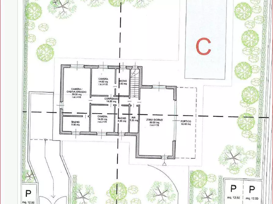 Immagine 11 di Villa in vendita  in via belvedere a Manerba Del Garda