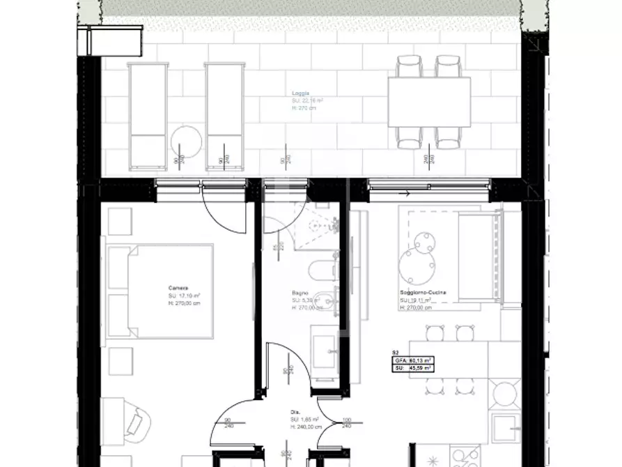 Immagine 20 di Appartamento in vendita  in piazza San Bernardino a Salò