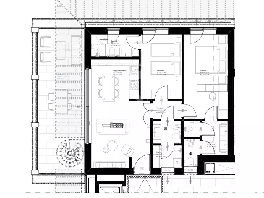 Immagine 20 di Appartamento in vendita  in piazza San Bernardino a Salò