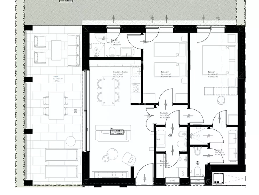 Immagine 21 di Appartamento in vendita  in piazza San Bernardino a Salò