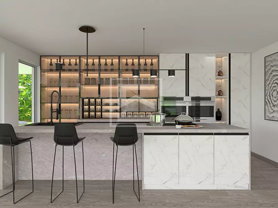 Immagine 11 di Villa in vendita  in Via Ronchi a Padenghe Sul Garda