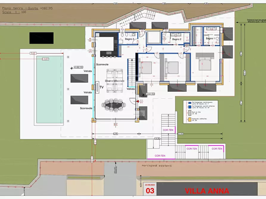 Immagine 28 di Villa in vendita  in Via Ronchi a Padenghe Sul Garda