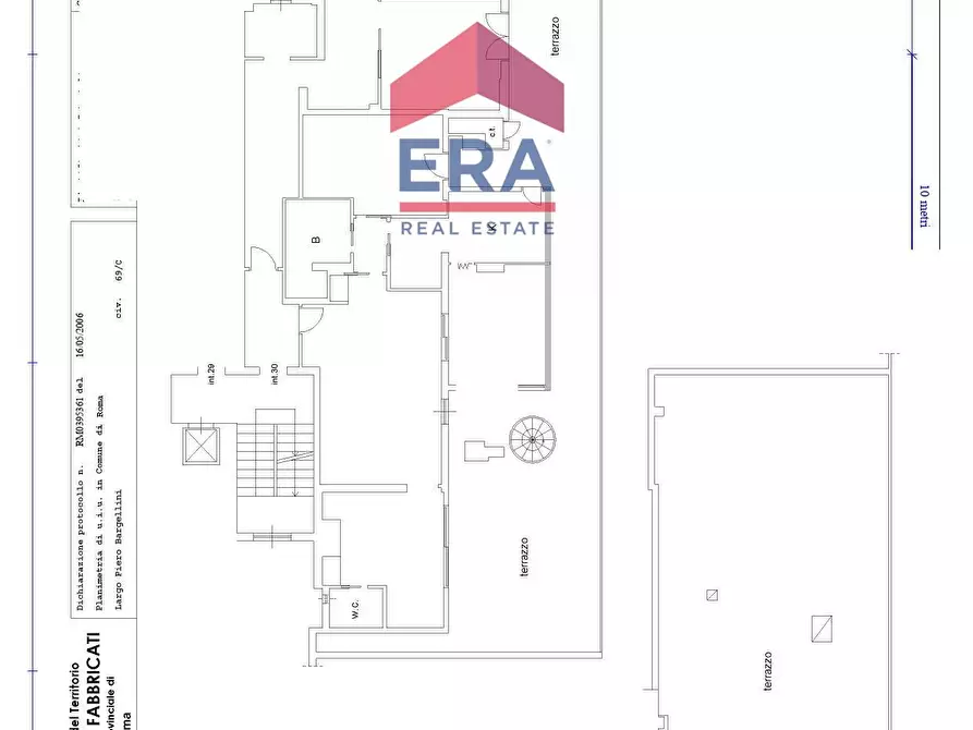 Immagine 29 di Attico in vendita  in Largo Bargellini a Roma