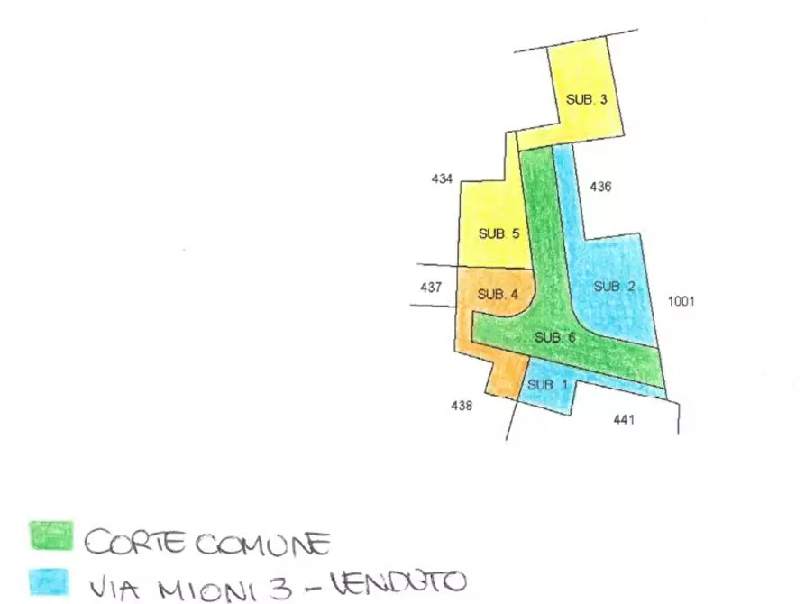 Immagine 19 di Villetta a schiera in vendita  a Fanna