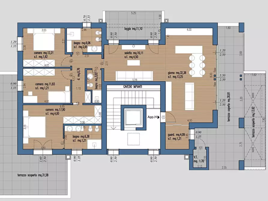 Immagine 10 di Attico in vendita  a Pordenone